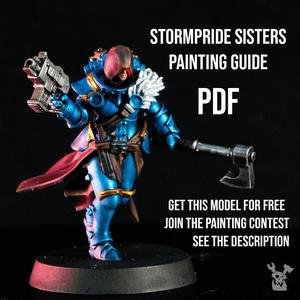 Stormpride Sister Free Painting Guide PDF
