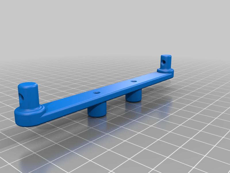 Traxxis body mount conversion rear for car body