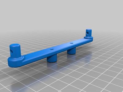 Traxxis body mount conversion rear for car body