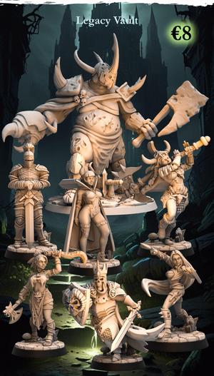 PRE-SUPPORTED Legacy Vault FCII - 32mm - DnD