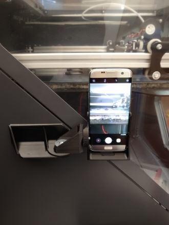 Fusion 3D Printer Remote Camera / Monitor, PHONE MOUNT