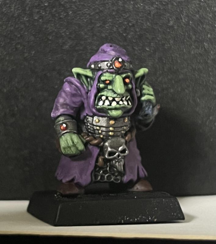 Oldhammer Style Goblin Thief Miniature