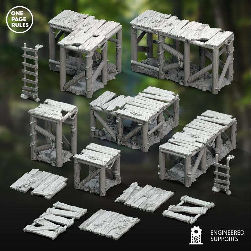 Forest Platforms Terrain