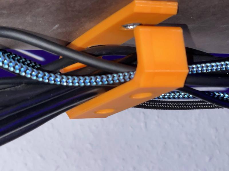 Under-Desk Cable Holder