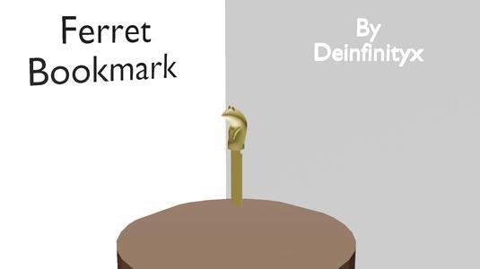 Ferret Book Mark