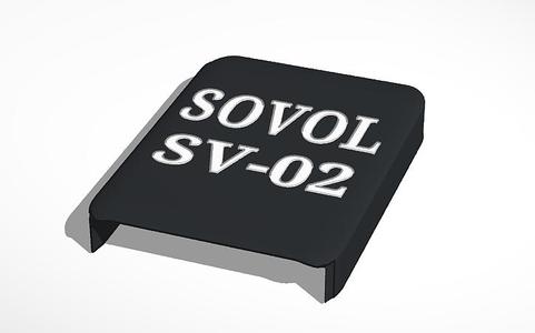Sovol SV-02 screen dust cover