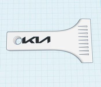 Ice scraper KIA