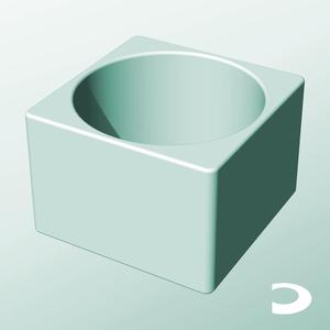 CS162-120 Modular Stacking Container | Printable Objects - Infinite Containers