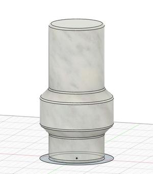 Simple Vase 1 of set of 3
