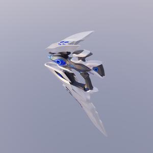 Honkai impact 3rd Bronya Zaychik Silverwing: N-EX weapon 3d print 3d model