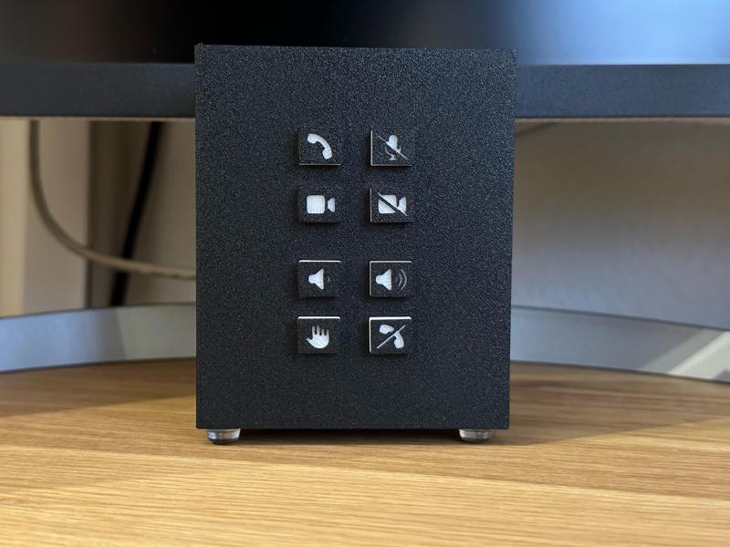 8 button MS Teams USB keyboard