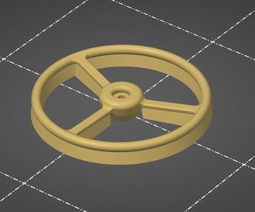 One Piece Steering Wheel for 3dsets Bamboo and others