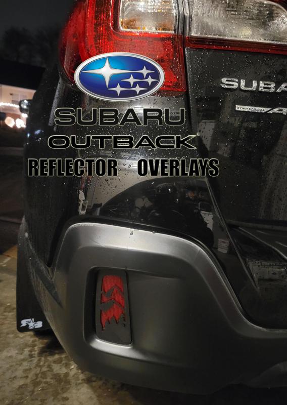 Subaru Outback Reflector Overlays
