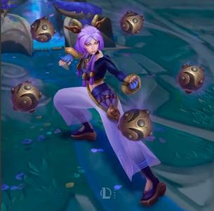 Yunara League of Legends Weapon Ball Prop