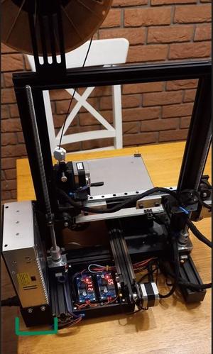 Ender 3 mocowanie zasilacza dla dual "Z"