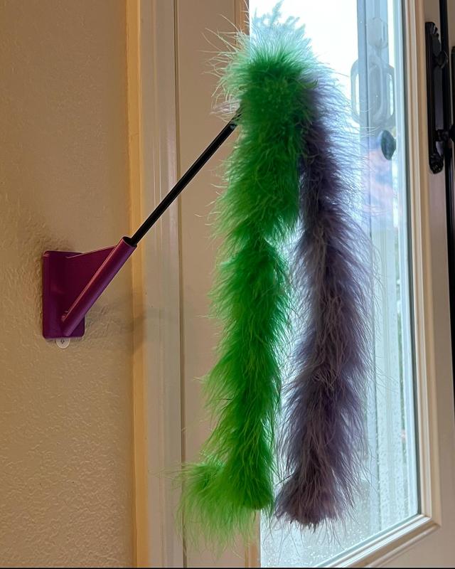 Cat Toy Wand Holder/Wall Mount