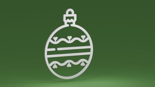Christmas Bauble 06 (Christmas tree ornament)