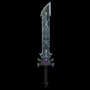 League Of Legends Dreadknight Garen Sword Skin For Cosplay