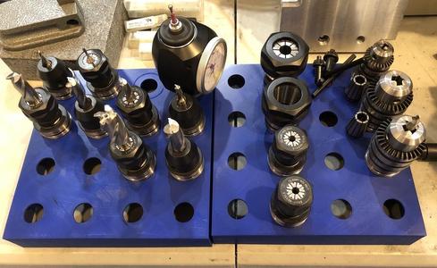 Tormach TTS holder rack, 4x4