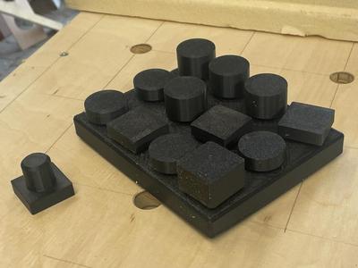 Bench Dogs 20mm in different shapes with organiser