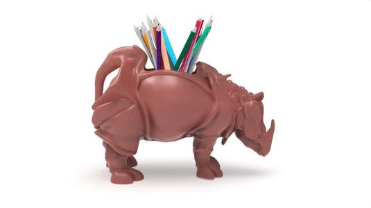 Rhinoceros Pencil Holder