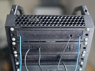 1U Network Rack Cable Management Brush