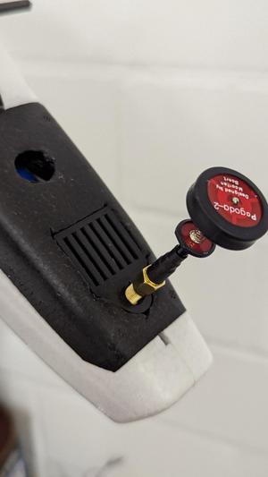 ZOHD Drift - VTx Cover with SMA mount