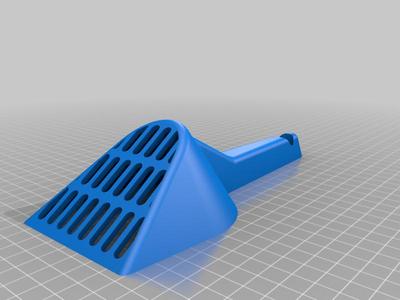 Litter Scoop with hanging hole