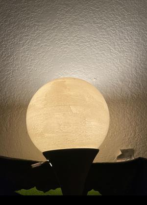 Mars Litho Lamp Shade