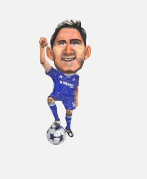 Frank Lampard - Cartoon Figure