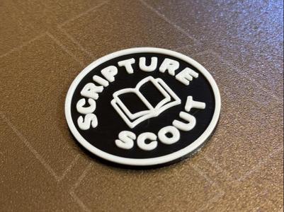 Scripture Scout Coin Token Badge