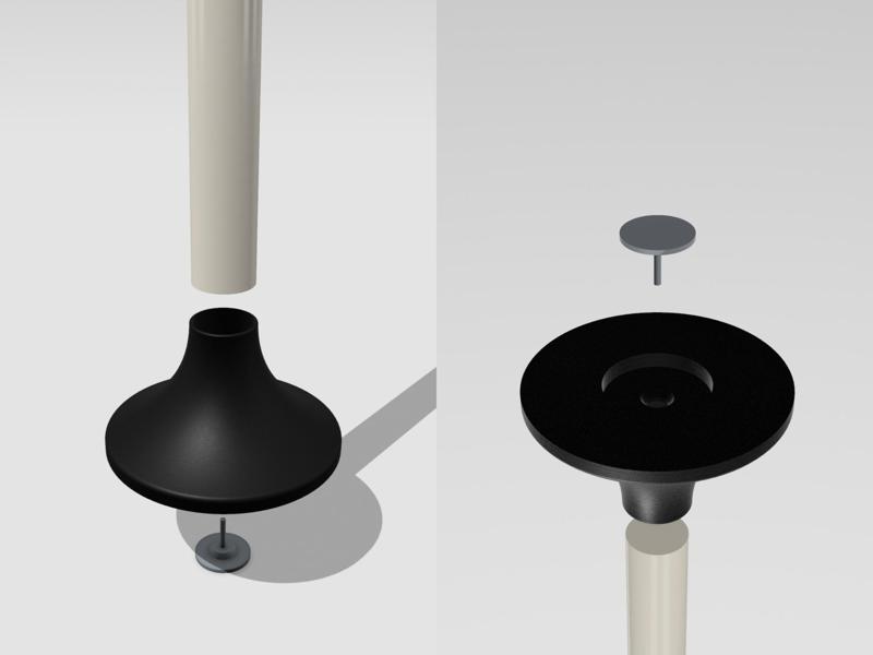 Original HomePod Stand Base - Feat IKEA 