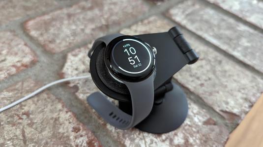 Pixel Watch Stand made from Dropcam Bracket