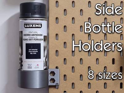 Parametric Bottle Holders - IKEA SKADIS - SIDE version