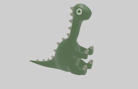 COLLECTION OF TENDER DINOSAURS - DIPLODOCUS