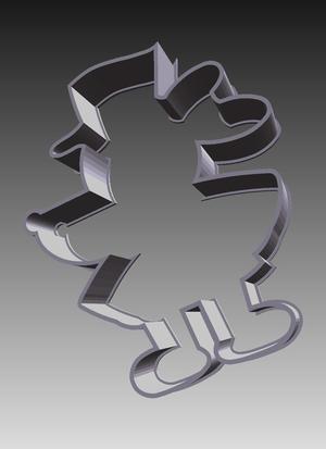 Dog Man Cookie Cutter