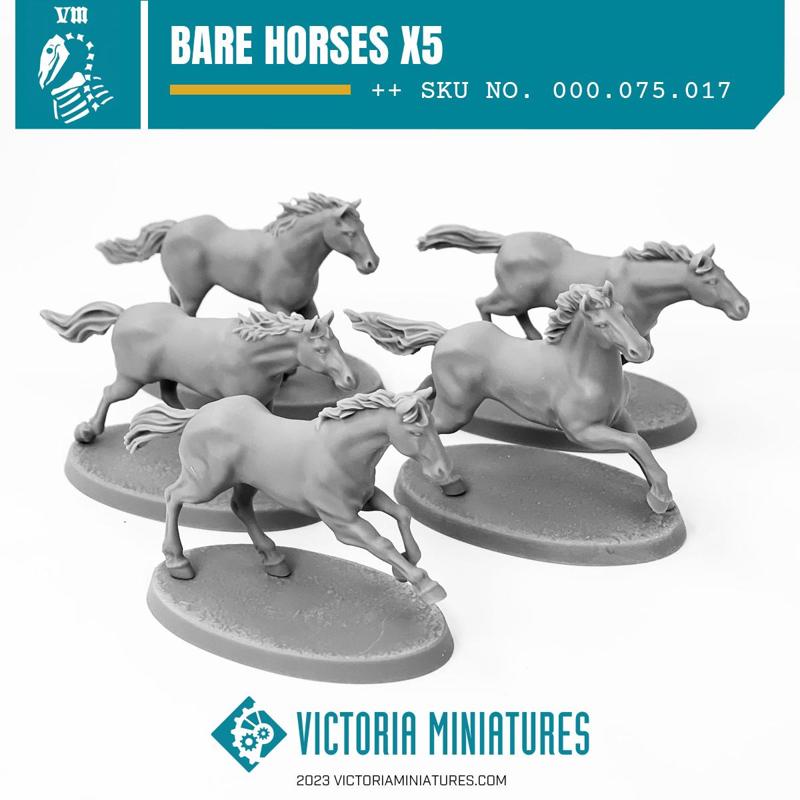 Bare Horses x5