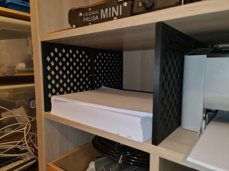 Kallax shelf insert / holder / separator 20cm