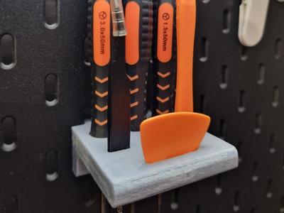 Nintendo Switch Screwdriver Holder for IKEA SKADIS