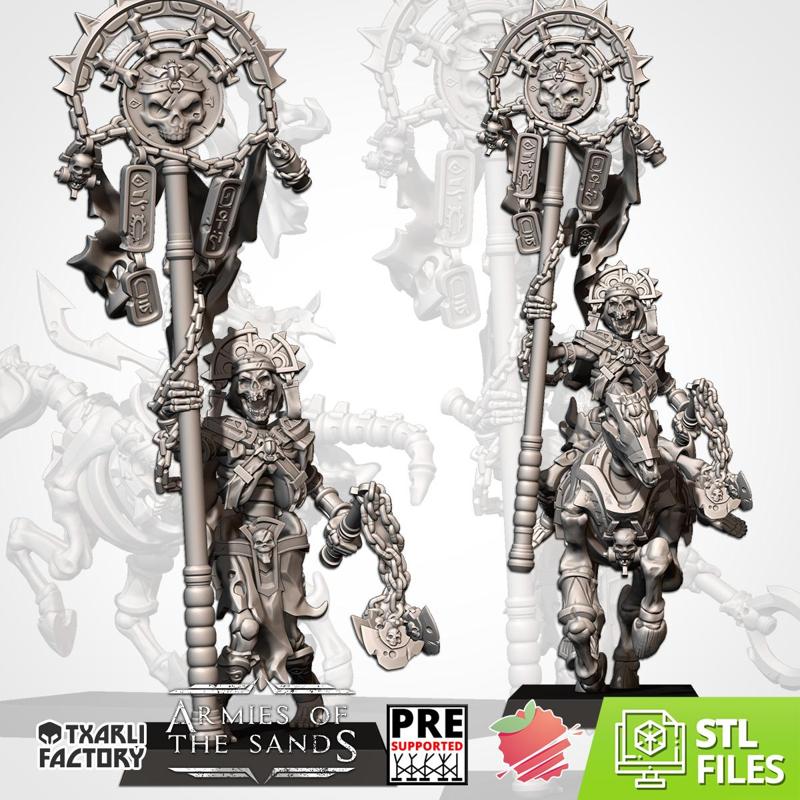 Battle Bearer skeleton