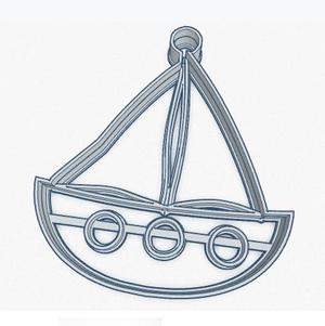 cookie cutter Sailboat