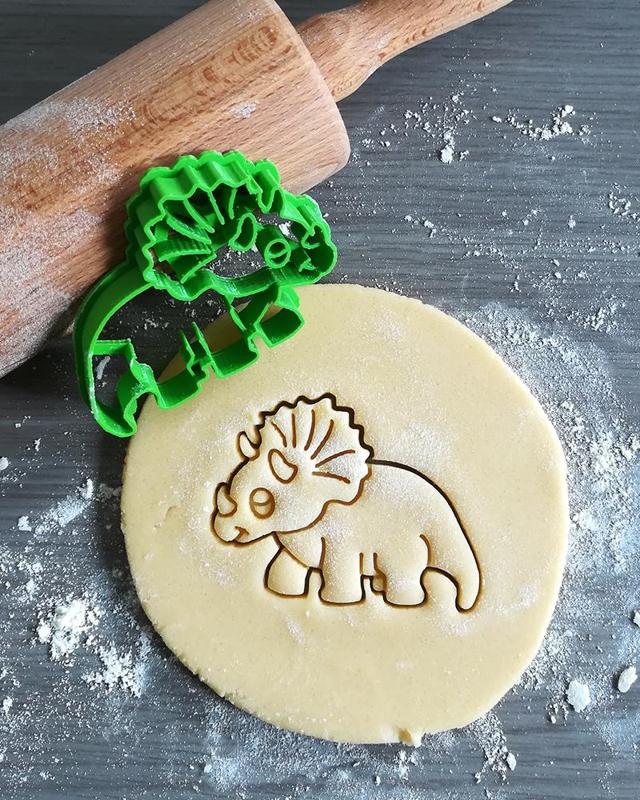 Triceratops Cookie Cutter