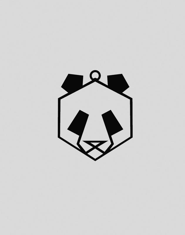Panda keychain