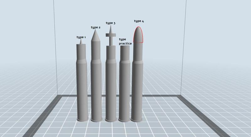 Leopard 2A6 RC 1:16 Munition/ Ammo