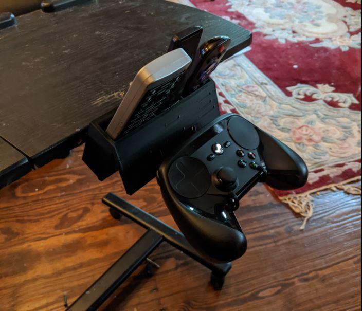 Overbed Table Remote and Controller Holder (outdated)