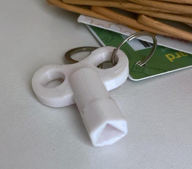 10mm Triangle key - european electrical door key