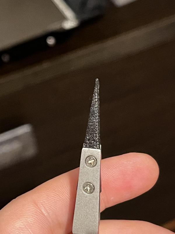 Tip for Reversed tweezers aka Nylon Tipped Tweezers iFixit