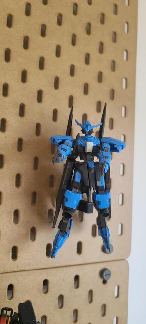 Ikea Skadis HG Gundam mount