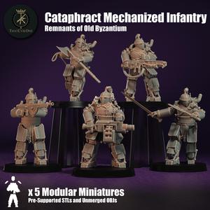 Cataphract Mechanized Infantry - Presupported