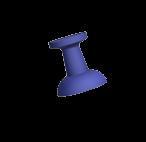 Push Pin fridge magnet